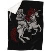 Deka Gothic unicorn (Podšitie baránkom: ÁNO)