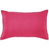 Obdĺžnikový vankúš plyšový ružový