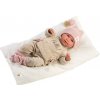 Llorens 74020 NEW BORN realistická miminko se zvuky a měkkým látkovým tělem 42 cm