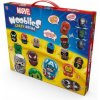 Teddies Wooblies bojová aréna s 2 turbo vystřelovači - magnetické postavičky