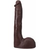 Doc Johnson Signature Cocks Pressure ULTRASKYN 10″ Cock with Vac-U-Lock Suction Cup, hnedé dildo s Vac-U-Lock prísavkou 25,2 x 4,5 cm