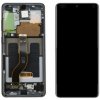 Samsung Galaxy S20 Plus (SM-G985F) LCD displej + dotyková plocha + rám čierna - originál GH82-31441A, GH82-31442A, GH82-31445A