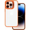 Tel Protect Kickstand puzdro pre Iphone 15 Pro oranžové