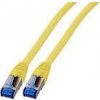 EFB Patchcable RJ45 S/FTP, kat. 6a, kat. 7 Rohcable TPE Superflex, 2m, žlutá (K5525FGE.2)