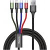 Baseus CA1T4-B01 Fast 4in1 Lightning, 2x USB-C, MicroUSB 3.5A ,1.2m
