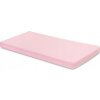 PRESTIERADLO s gumou JERSEY DELUXE RUŽOVÉ na matrac 160x80 80x160