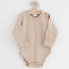 Dojčenské body celorozopínacie New Baby Classic II svetlo béžové, veľ. 50