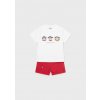 Set - tričko s potlačou a kraťasy Mayoral - 2401654016 Veľkosť: 92