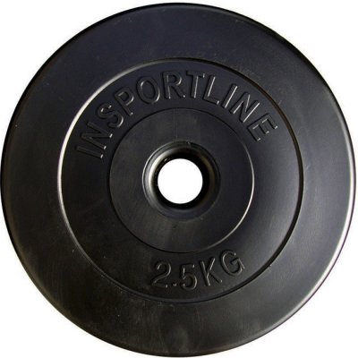 Cementové závažie inSPORTline CEM 2,5 kg 30 mm