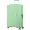 American Tourister Soundbox SPINNER 77/28 EXP TSA Grass Green zelená 97 L