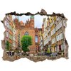 Fototapeta díra na zeď Gdaňsk poľsko 95x64 cm