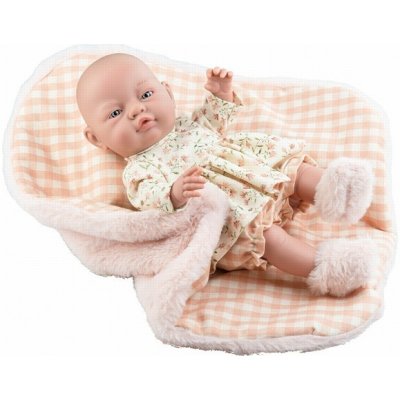 Paola Reina Realistické miminko holčička Bělinka Miminko Bebita 45 cm