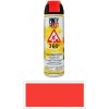PINTYPLUS TECH - fluorescenčný značkovací sprej s 360° tryskou 500 ml Červený T107