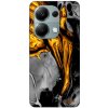 Picasee Fashion Case pre Xiaomi Redmi Note 13 Pro 4G - Black Gold