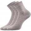 Ponožky LONKA Fiona light grey 3 páry 35-38 115151