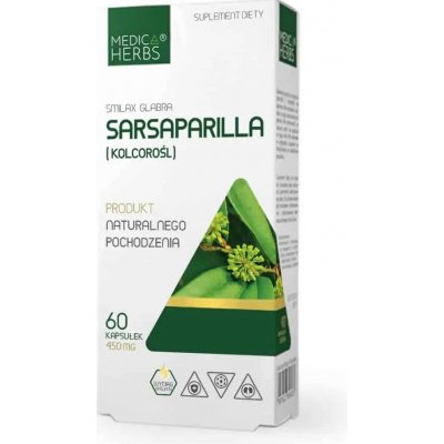 Medica herbs sarsaparilla 450 mg 60 kapsúl