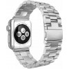 eses Kovový remienok pre Apple Watch - Strieborný 42mm, 44mm, 45mm, 49mm