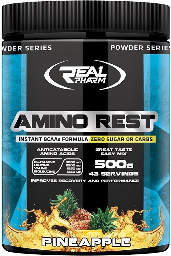 Real Pharm Amino Rest 500 g od 17,9 € - Heureka.sk