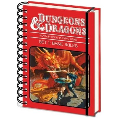 Pyramid International Zápisník Dungeons and Dragons Basic Rules A5