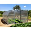 Skleník LANITPLAST KYKLOP2 3x6 m PC 4 mm LG4337 - zmluvné - 10 rokov na nerozbitnosť krupobitím - kg/m2 - pozinkovaný oceľový profil - áno - polykarbonát 4 mm - 1,00m - LANIT PLAST - ks - jednokrídlov