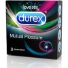 Durex Mutual Pleasure (3ks), kondómy pre spoločné vyvrcholenie