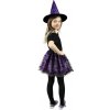 Detský kostým čarodejnice netopierka tutu sukne s klobúkom