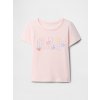 GAP Baby tričko s logom Ružová 18-24M Ružová Ružová