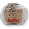 FAIR COTTON Katia Farby FAIR COTTON: 11 svetlá šedobéžová 100% bavlna