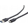 Gembird CCP-USB3-AMCM-6 USB 3.0 to type-C (AM/CM), 1,8m, černý
