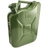 Benzinový kanister - kov - 10 L - zelený
