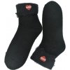 Teplé dámske spandex čierne termo ponožky CozyHeart