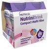 NUTRIDRINK MULTIFIBRE jahodová príchuť 4 x 200 ml