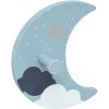 Atmosphera for Kids Detský drevený vešiak nočná obloha | 3 vzory Vzor: Mesiac