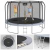 Trampolína so sieťou Rebel 3,8 cm FT 12 (365-374 cm) rebrík