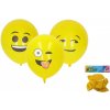 Wiky Balónik nafukovací 30cm - sada 5ks, potlač tvár WKW009927