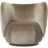 Ferm Living Rico Devoré Velvet Flint Grey sivé