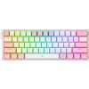 Klávesnica Redragon K617 Fizz (K617-RGB ružová)