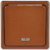 SEZ Jednopól. spínač so signalizáciou Standard DS S 1101-1 HP škoric. 28x82x82mm