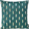 Takoy Zamatová obliečka na vankúš so zlatou geometrickou potlačou-HF-381630 | 45 x 45 cm