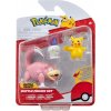 Orbico Pokémon akčné figúrky 3-Pack Slowpoke, Litwick a Pikachu 5 cm