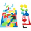 Small Foot Drevené puzzle Tetris