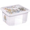 Keeeper box s vekom 45 l Bambi Transparent