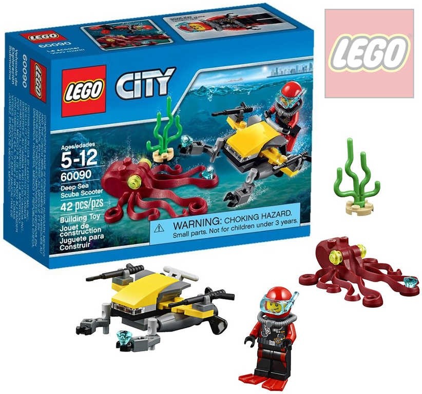 LEGO® City 60090 Potápěčský hlubinný skútr od 4,8 € - Heureka.sk