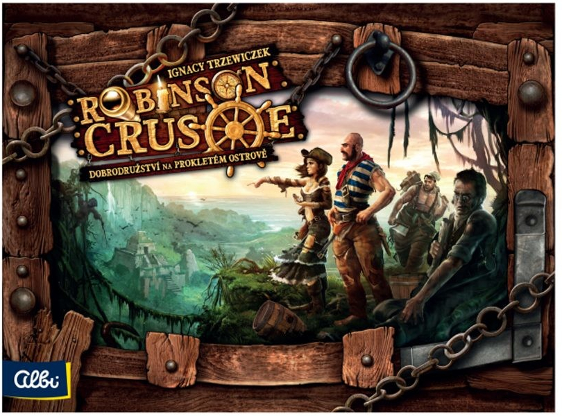 Albi Robinson Crusoe + promo karta Námořník
