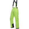 Alpine Pro Lermono detské lyžiarske nohavice s membránou PTX zelená/tyrkysovo zelená