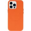 Magsafe leather pouzdro pre Apple iPhone 15 Pro Max Farva: Oranžová