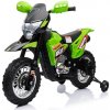 Lean Toys elektrická motorka Cross BDM0912 zelená