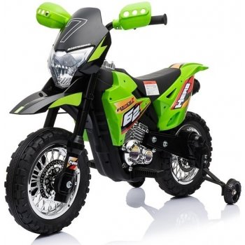 Lean Toys elektrická motorka Cross BDM0912 zelená