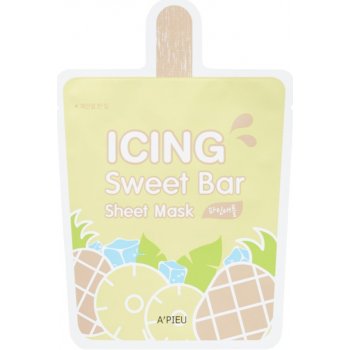A'pieu Icing Sweet Bar Sheet Mask Pineapple Тextílna maska na tvár 21 g