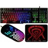 GAMINGOVÁ SADA PRE HRÁČOV: KLÁVESNICA, MYŠ A RGB PODLOŽKA POD MYŠ